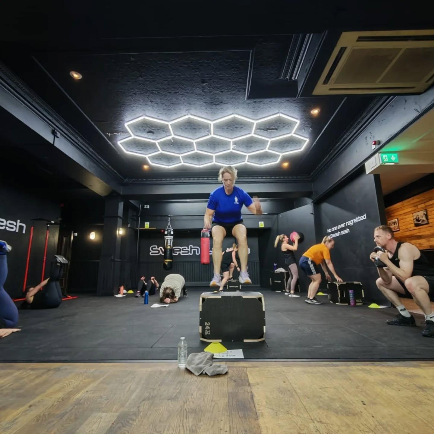 A Swesh Studio conditioning class