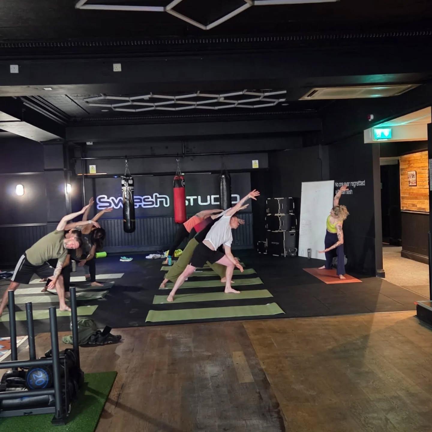 A group mobility session at Swesh Studio